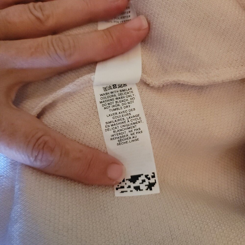 ASOS Design Borg Fleece Neutral Robe Womens Size L - Picture 11 of 12